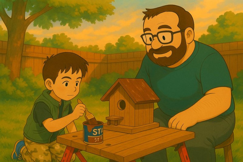 Tati, am o idee! … sau construcții mici cu suflet mare