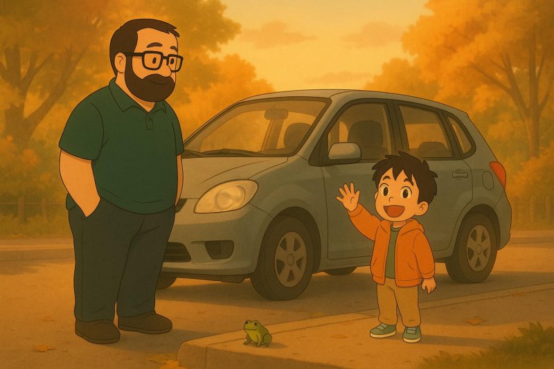 “Paaa, broscuta" (sau despre micile miracole de la marginea trotuarului)