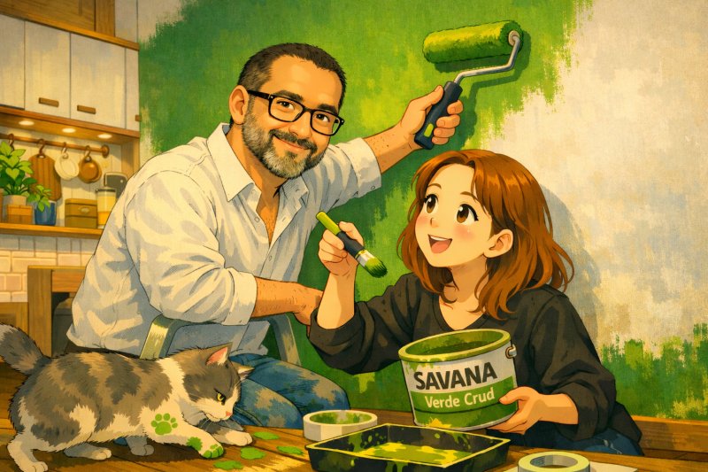 Verdele care ne-a făcut bucătăria să respire