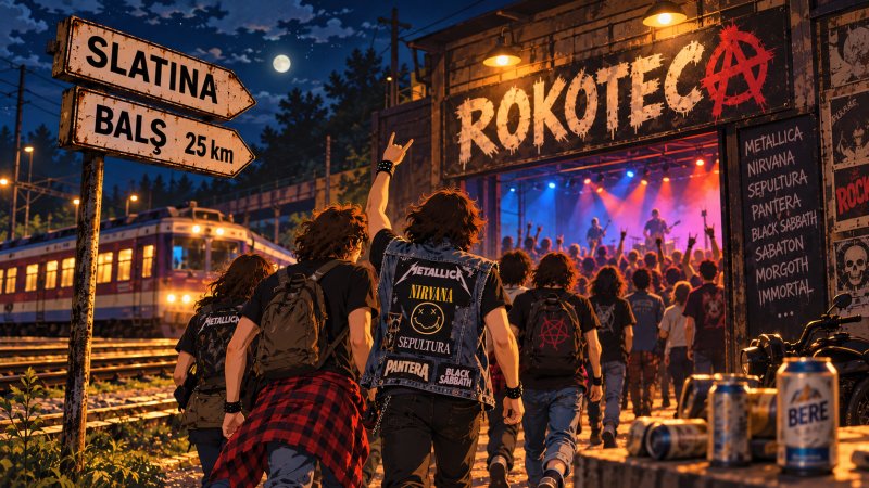Rockoteca de la Balș… sau povestea pe care mama o află cu vreo 25 de ani întârziere