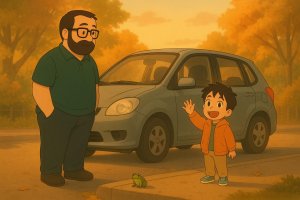 “Paaa, broscuta" (sau despre micile miracole de la marginea trotuarului)